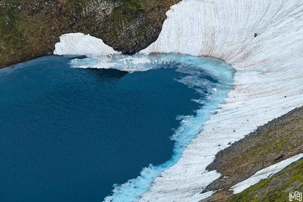 Seen und Gewässer Gletschersee Alvierkette Ostschweiz Sarganserland Ostschweiz Schweiz