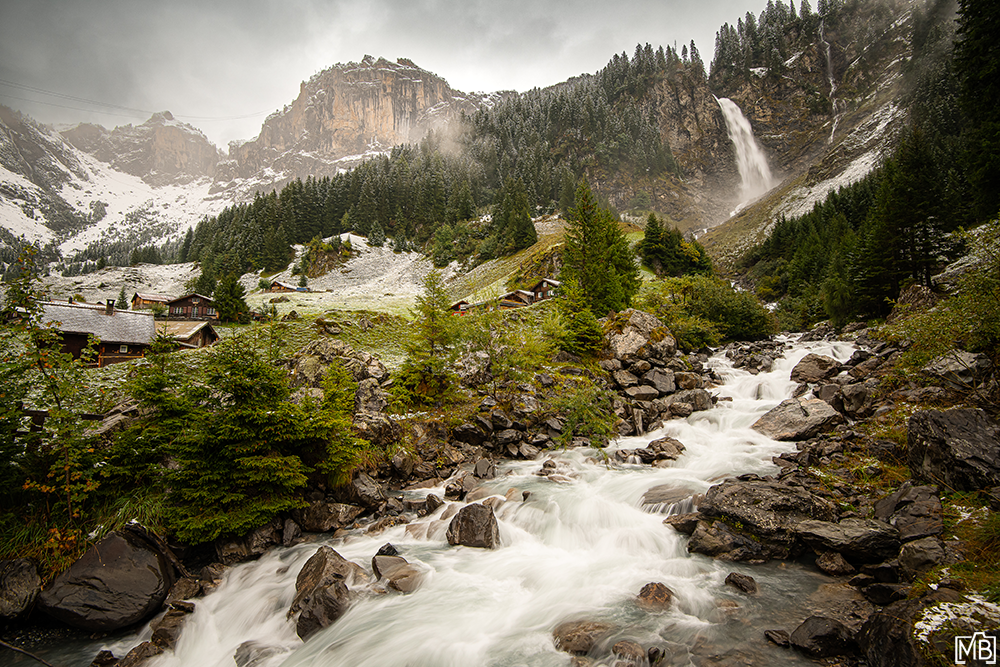 Wasserfälle und Flüsse Wasserfall Stäubifall Uri Schweiz