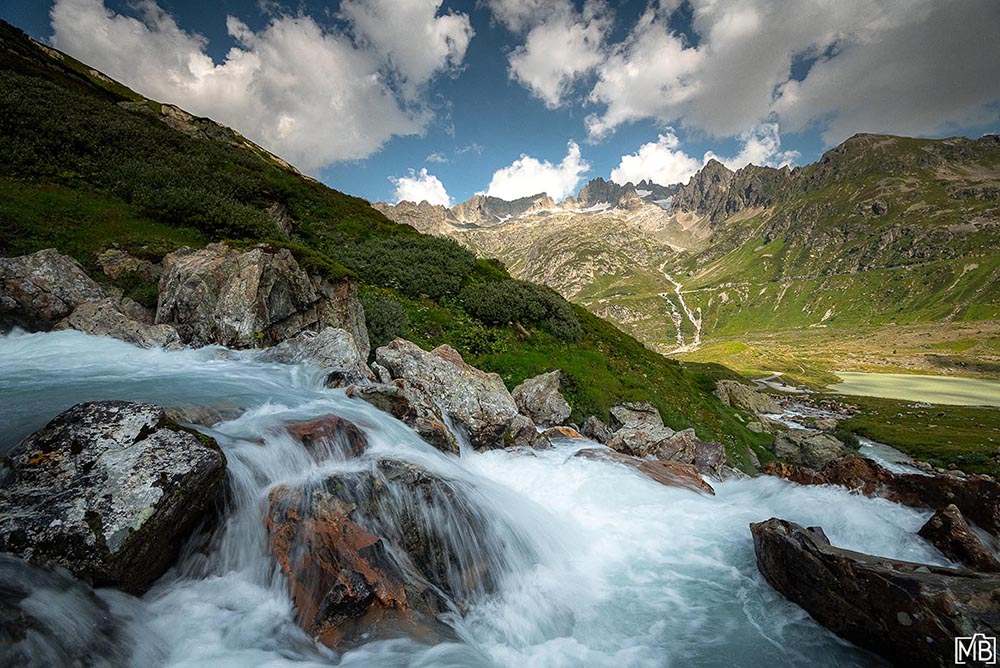 Wasserfälle und Flüsse Wasserfall Sustenpass Bern Uri Schweiz
